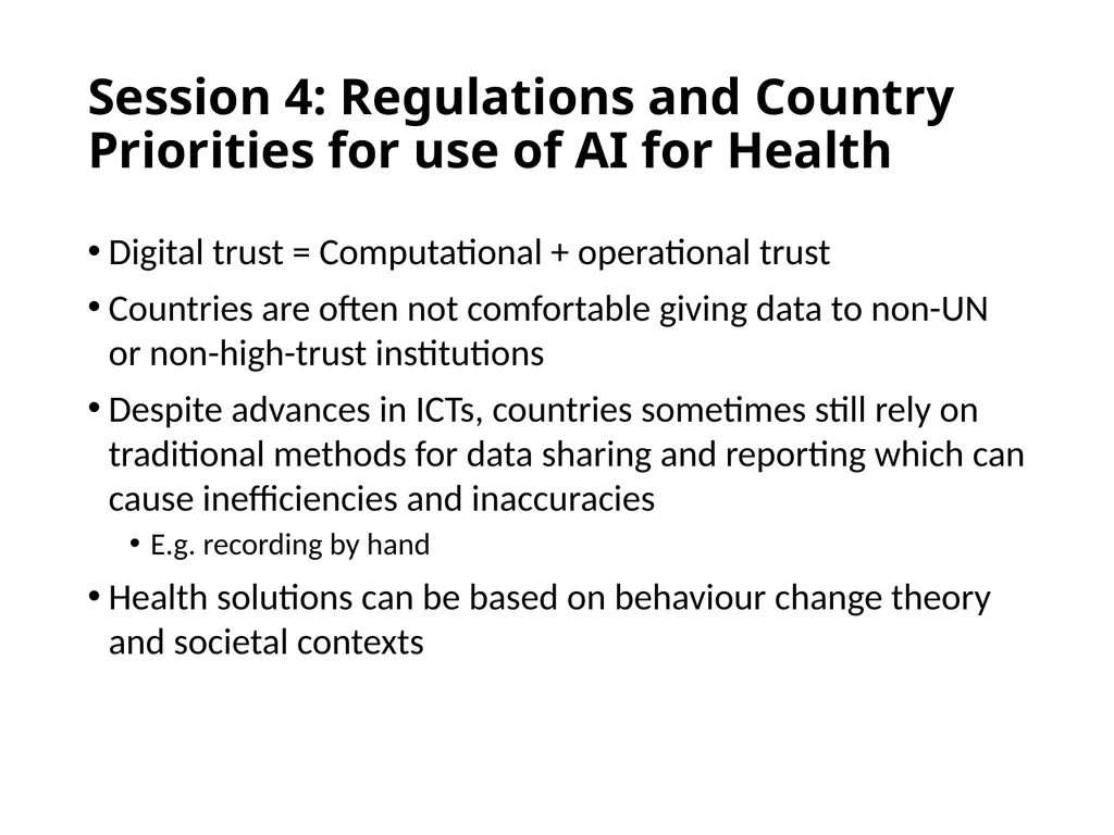 FGAI4H-C-002 Lausanne, 23-25 January 2019 Session - slide 7 of 8
