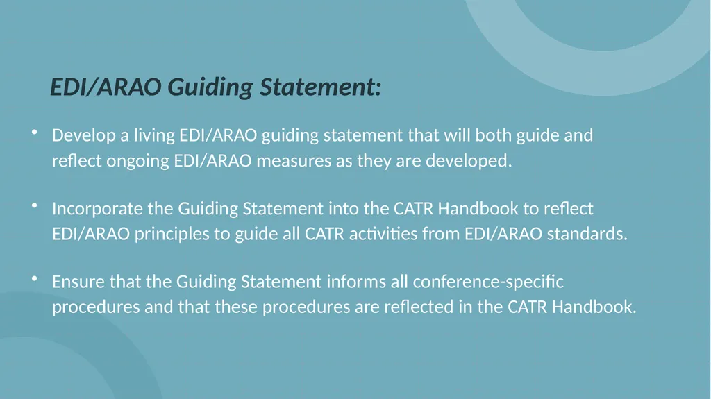 Anti-Racism & Anti-Oppression (ARAO) Committee - slide 17 of 20