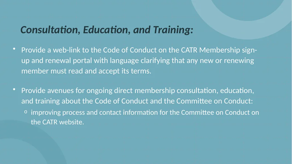 Anti-Racism & Anti-Oppression (ARAO) Committee - slide 15 of 20