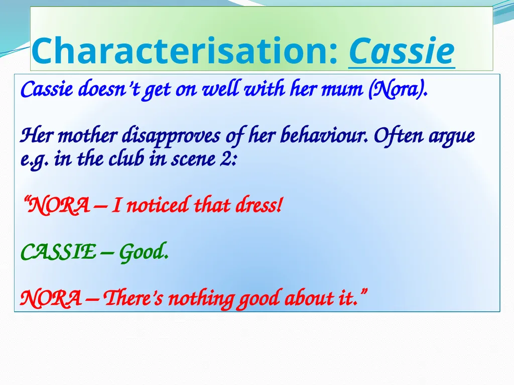 Rona Munro Learning Outcomes Read the play Bold - slide 36 of 63