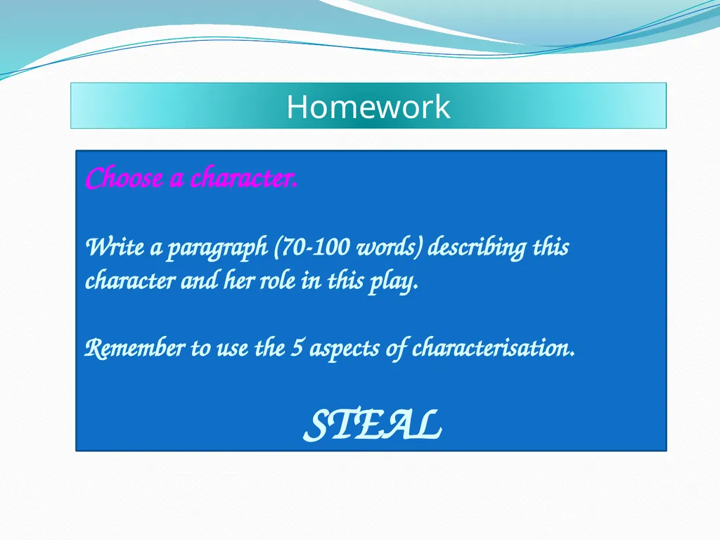Rona Munro Learning Outcomes Read the play Bold - slide 13 of 63