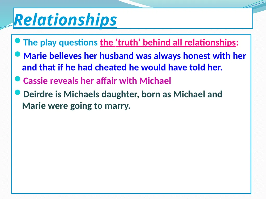 Rona Munro Learning Outcomes Read the play Bold - slide 63 of 63