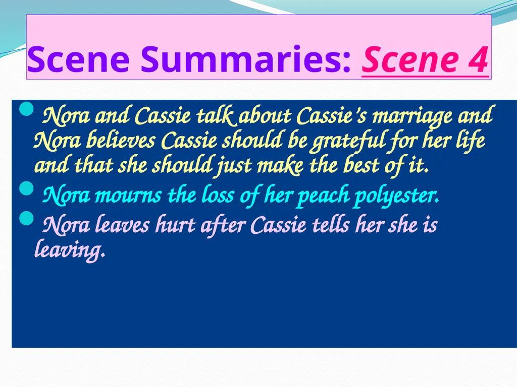 Rona Munro Learning Outcomes Read the play Bold - slide 22 of 63