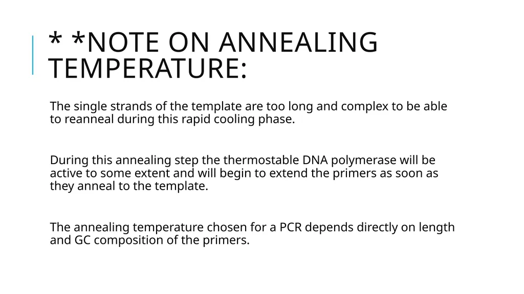 Polymerase Chain Reaction molecular photocopying! - slide 16 of 23
