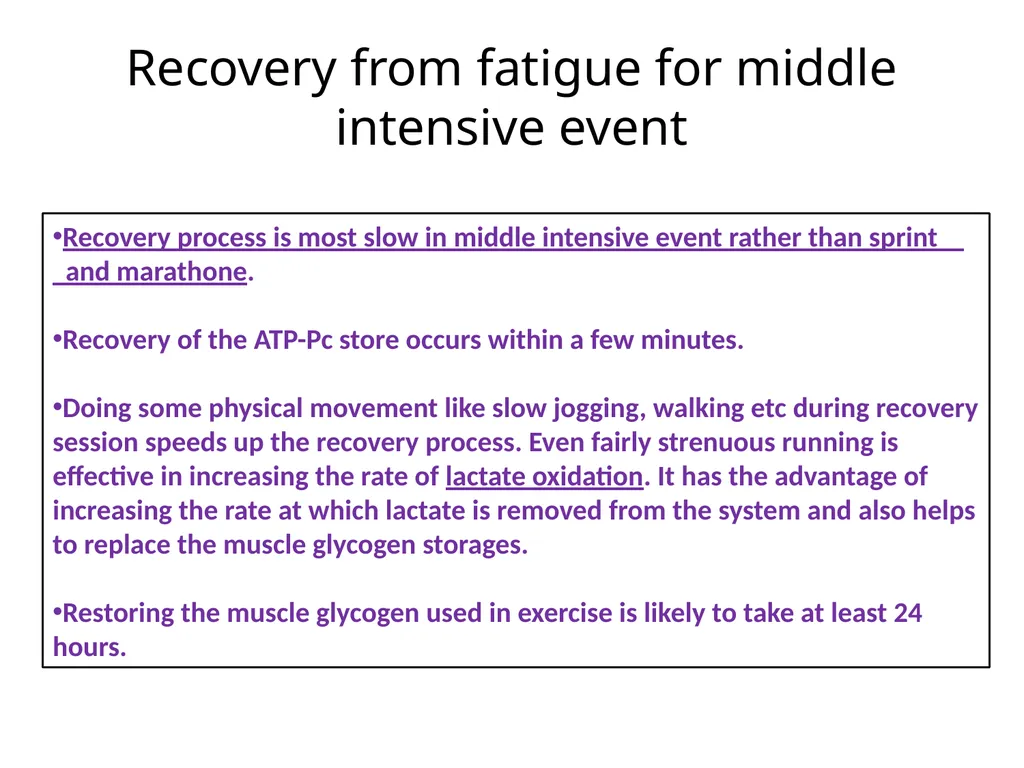 LOAD RECOVERY & ADAPTATION – A SCIENTIFIC APPROACH - slide 11 of 24