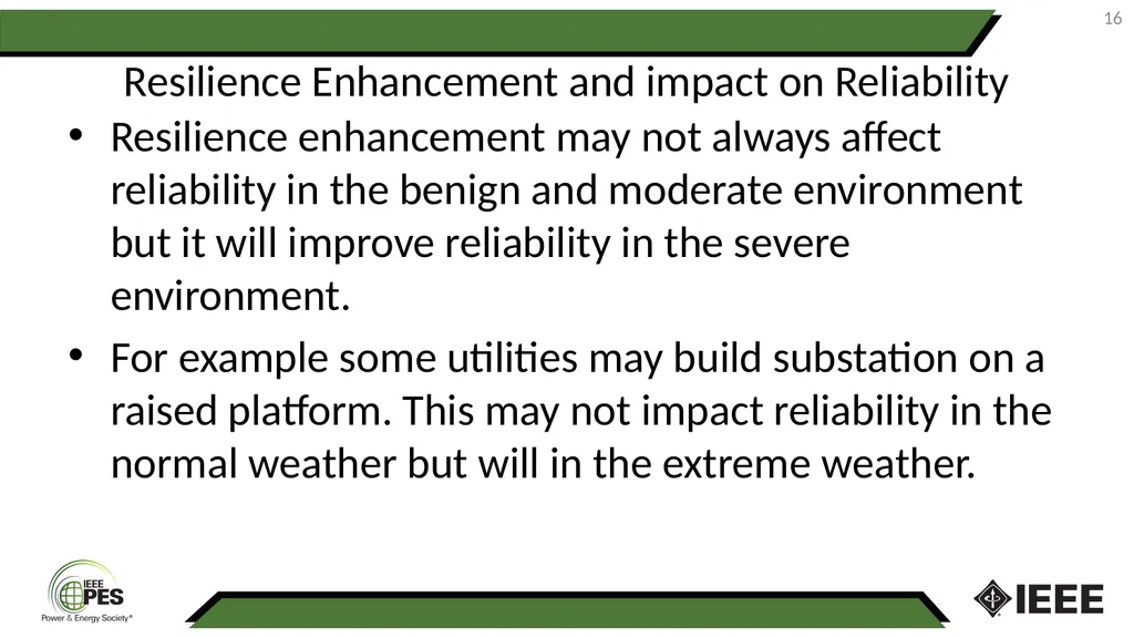 1 Reliability and Resilience Exploring the - slide 16 of 19