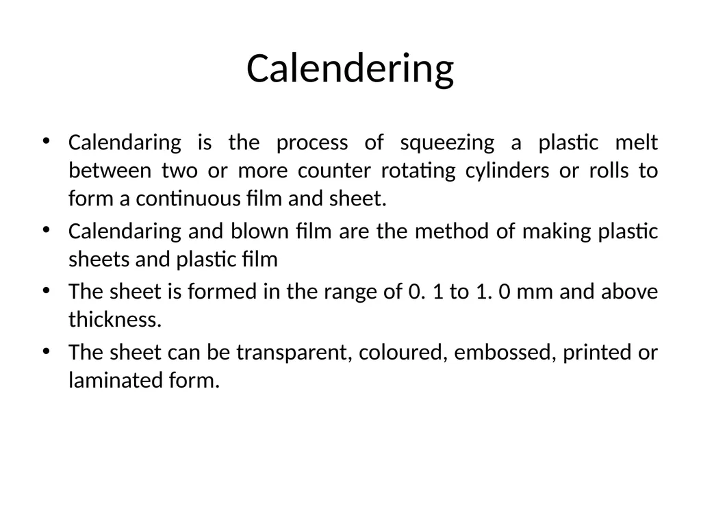 PLASTIC PRODUCTS MODULE III THERMOFORMING, - slide 13 of 32