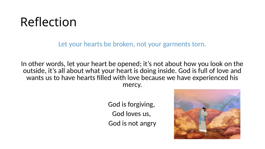 We begin our worship with a reminder that Jesus - slide 7 of 11