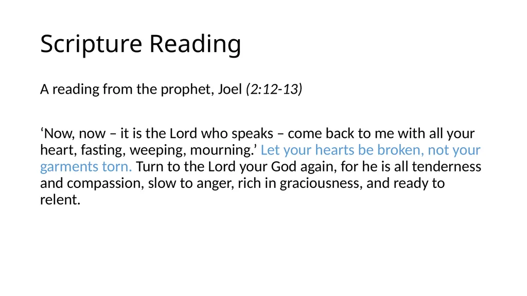 We begin our worship with a reminder that Jesus - slide 6 of 11