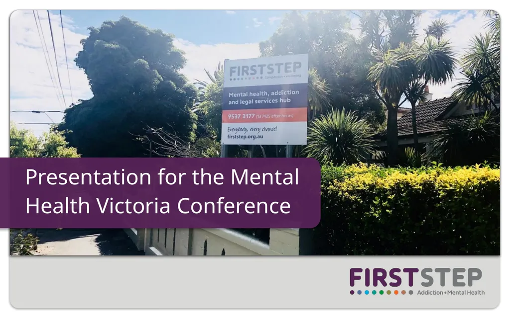 Presentation for the Mental Health Victoria - slide 1 of 11