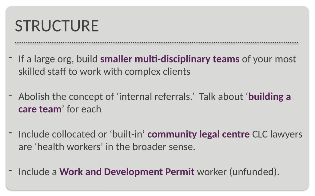 Presentation for the Mental Health Victoria - slide 9 of 11