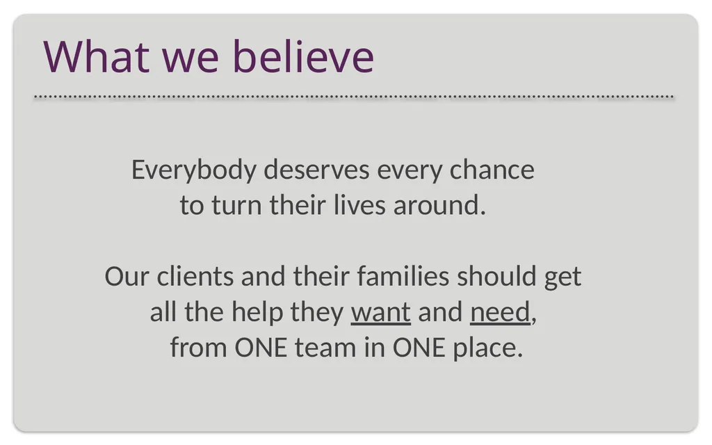 Presentation for the Mental Health Victoria - slide 2 of 11