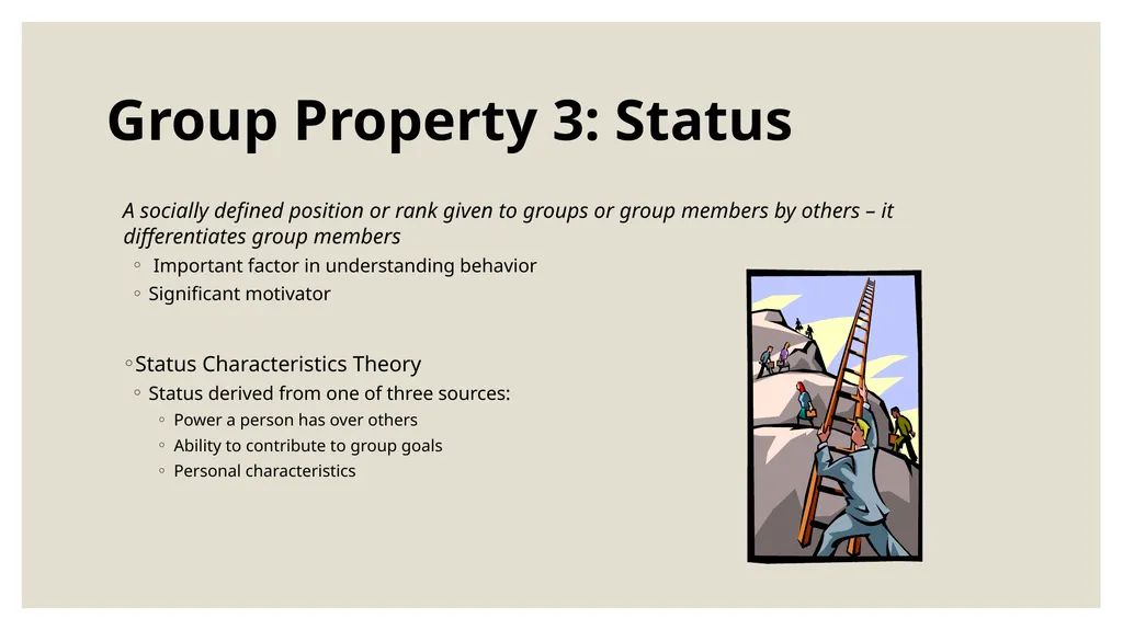 FOUNDATION OF GROUP BEHAVIOR AND Understanding - slide 16 of 31