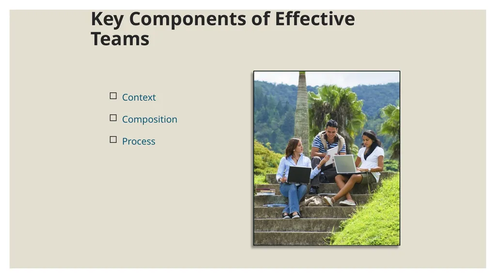 FOUNDATION OF GROUP BEHAVIOR AND Understanding - slide 31 of 31