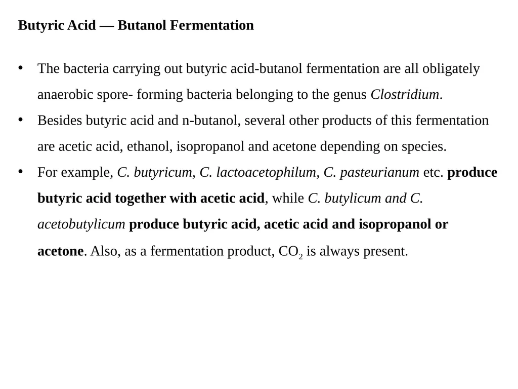 TYPES OF FERMENTATIONS Alcoholic Fermentation: - slide 13 of 23