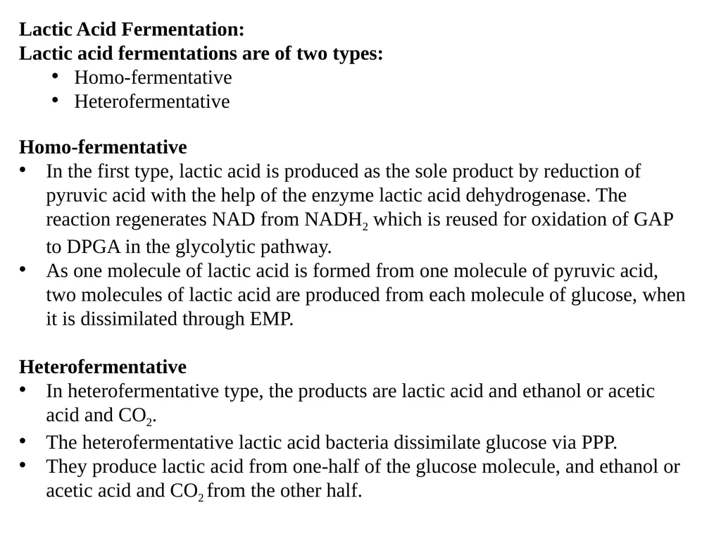 TYPES OF FERMENTATIONS Alcoholic Fermentation: - slide 5 of 23