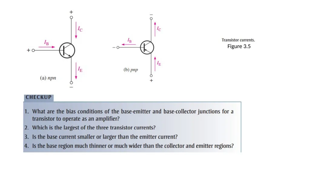 Bipolar Junction Transistors(BJT) Chapter#3 The - slide 6 of 16