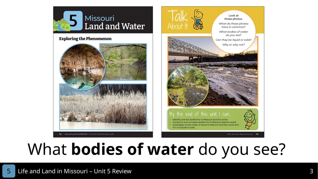 Unit 5 Review MISSOURI Life and Land in 2 Life - slide 3 of 14