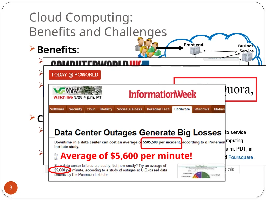 Mohammad Hajjat Purdue University Joint work with: - slide 3 of 27