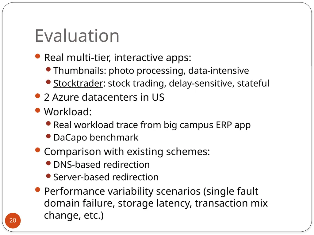 Mohammad Hajjat Purdue University Joint work with: - slide 20 of 27