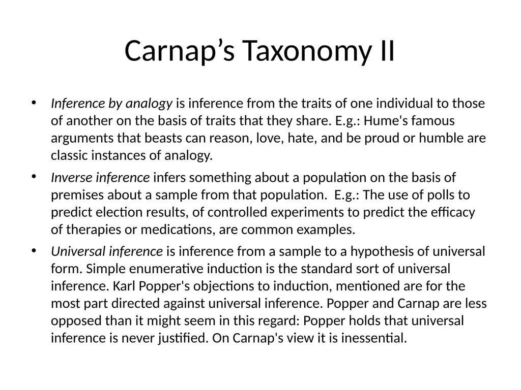 Philosophical Roots of Machine Learning Induction - slide 11 of 16