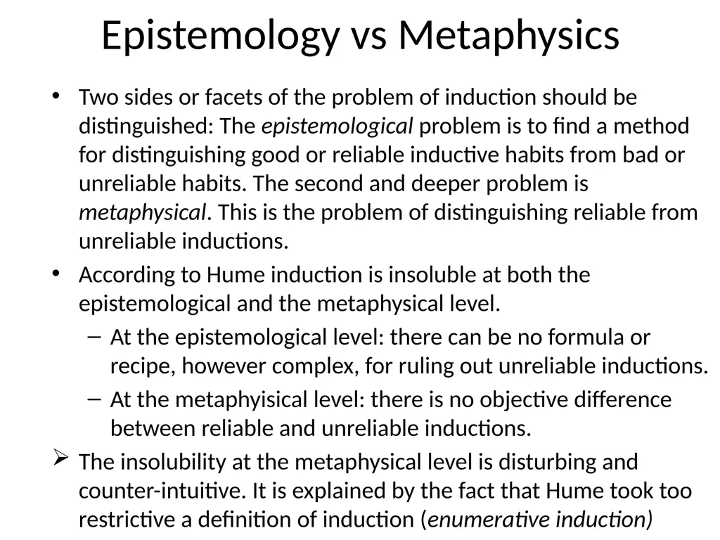 Philosophical Roots of Machine Learning Induction - slide 7 of 16