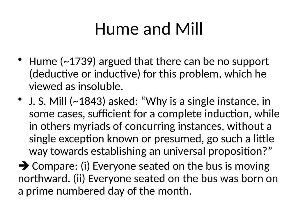 Philosophical Roots of Machine Learning Induction - slide 6 of 16