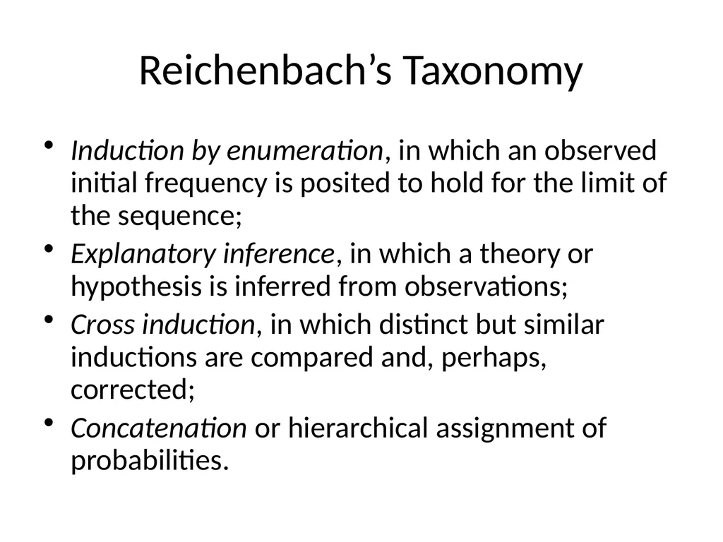 Philosophical Roots of Machine Learning Induction - slide 13 of 16