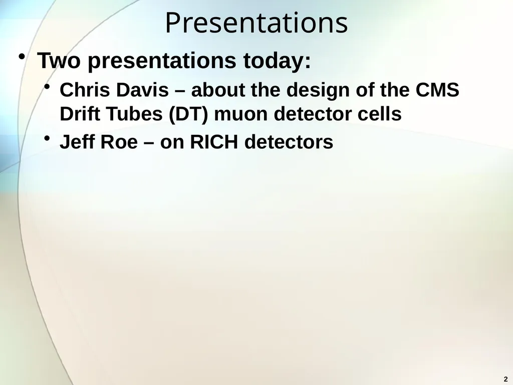 1 Methods of Experimental Particle Physics Alexei - slide 2 of 30