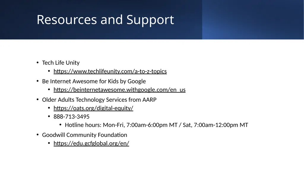 Online Safety Bo Ford: Digital Equity Program - slide 11 of 12