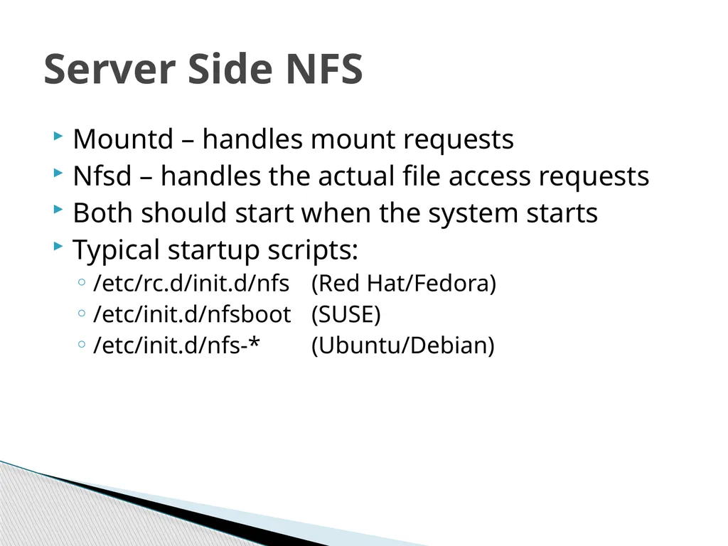 Network File System Joshua Caltagirone-Holzli - slide 13 of 23