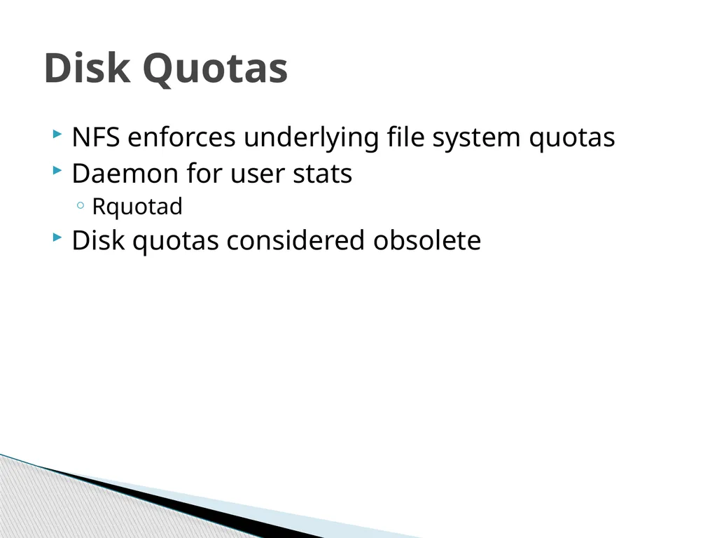 Network File System Joshua Caltagirone-Holzli - slide 6 of 23