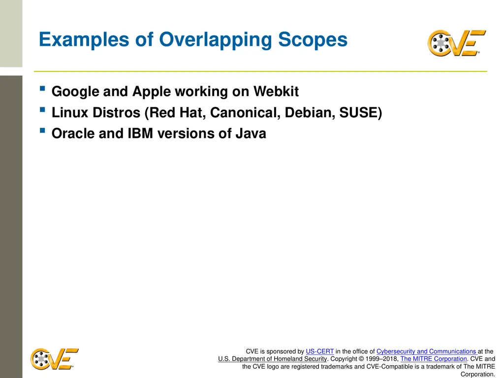 CVE Team CNA Rules 2.0: Counting Rules Overview - slide 36 of 48