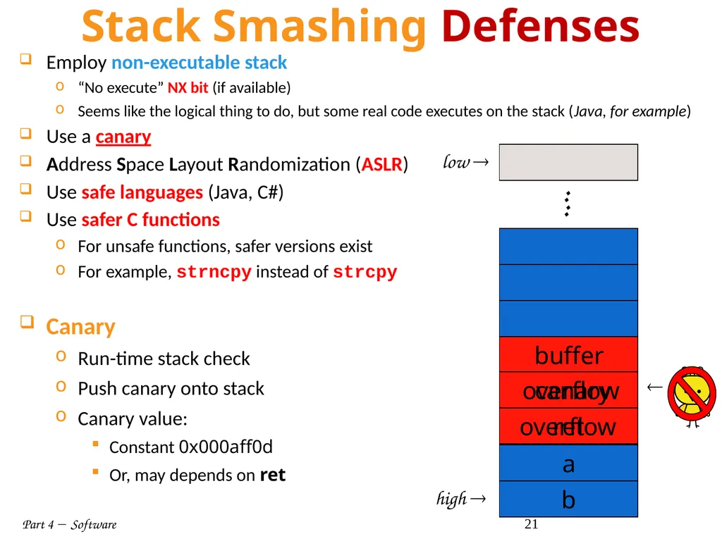 Part 4  Software 1 Part IV: Software Part 4 - slide 21 of 43