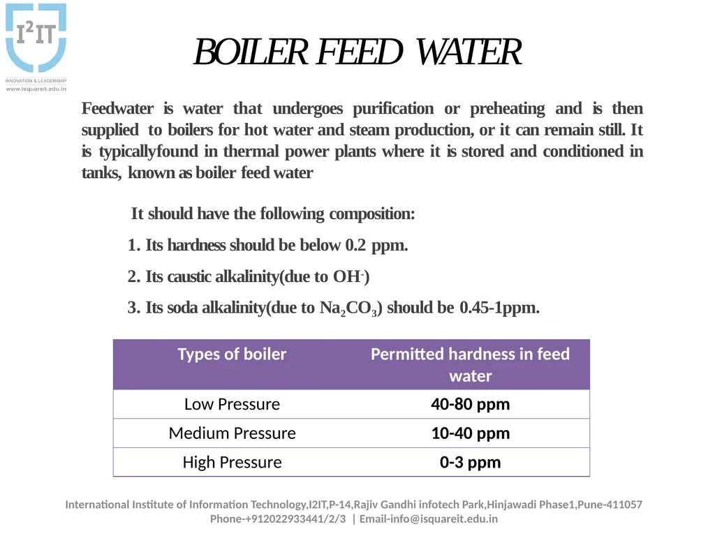 Water treatment: Boiler Problems Dr.Smita - slide 4 of 12