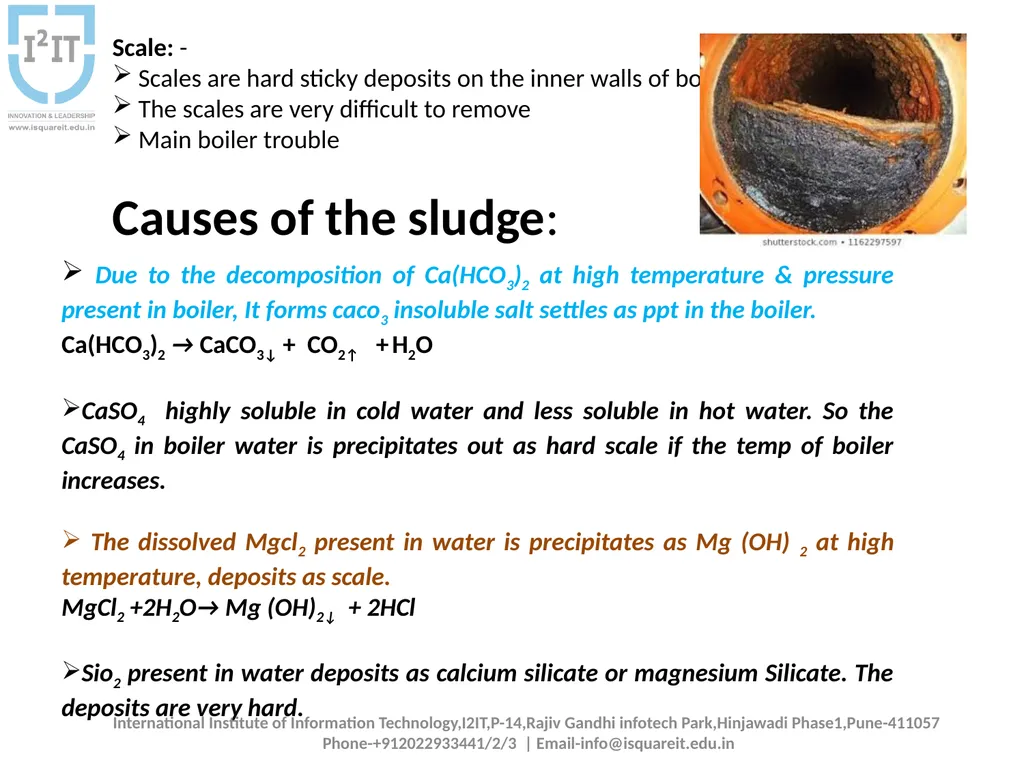Water treatment: Boiler Problems Dr.Smita - slide 7 of 12
