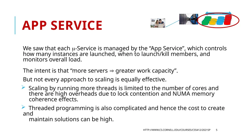 CS 5412/Lecture 3: More Cloud Architecture Details - slide 5 of 37