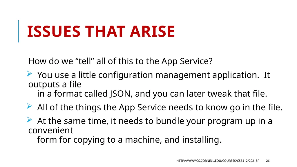 CS 5412/Lecture 3: More Cloud Architecture Details - slide 26 of 37