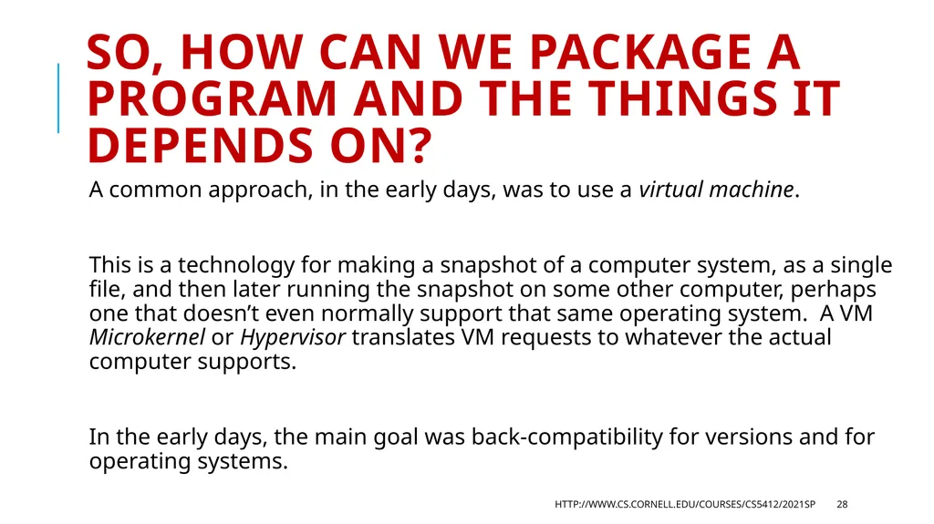 CS 5412/Lecture 3: More Cloud Architecture Details - slide 28 of 37