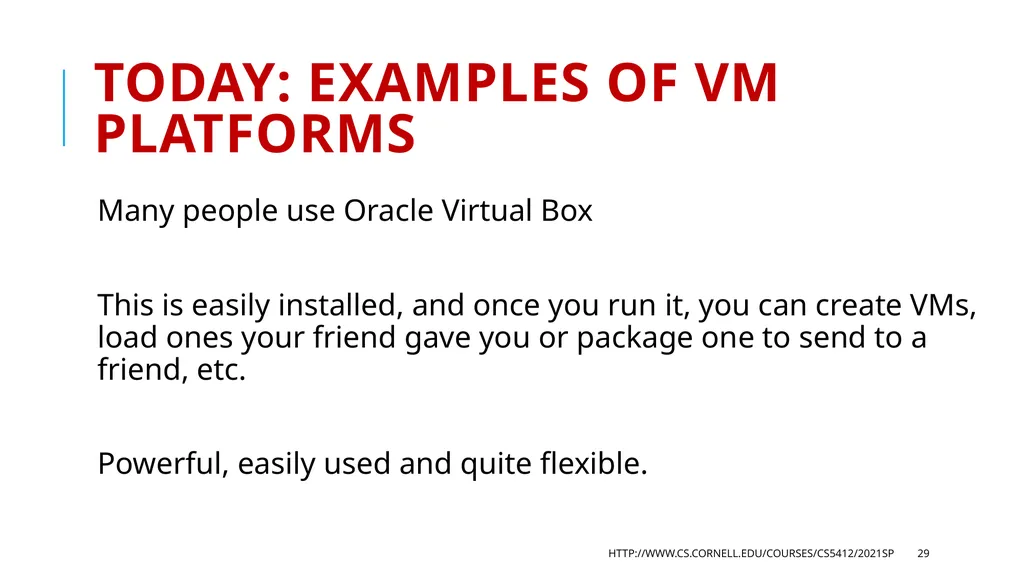 CS 5412/Lecture 3: More Cloud Architecture Details - slide 29 of 37