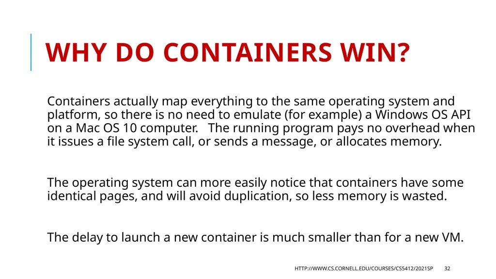 CS 5412/Lecture 3: More Cloud Architecture Details - slide 32 of 37