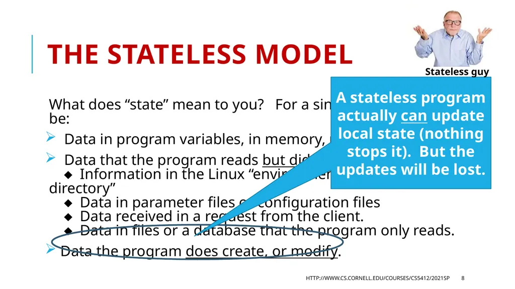 CS 5412/Lecture 3: More Cloud Architecture Details - slide 8 of 37