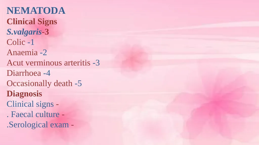 VETERINARY PARASITOLOGY THIRD YEAR STAGE 2018-2019 - slide 21 of 23