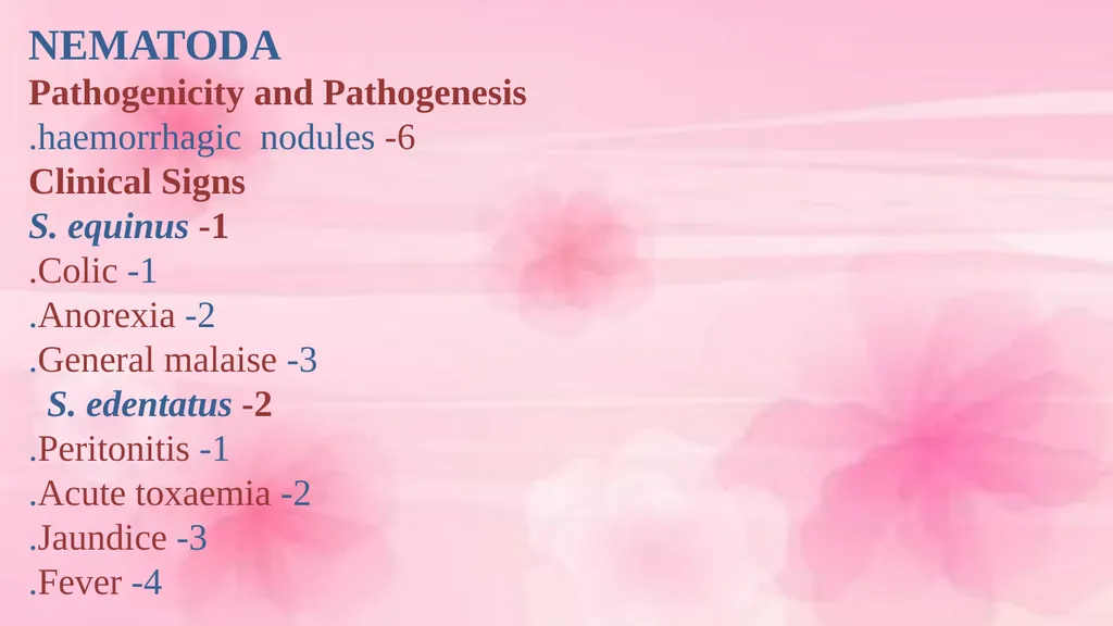 VETERINARY PARASITOLOGY THIRD YEAR STAGE 2018-2019 - slide 20 of 23