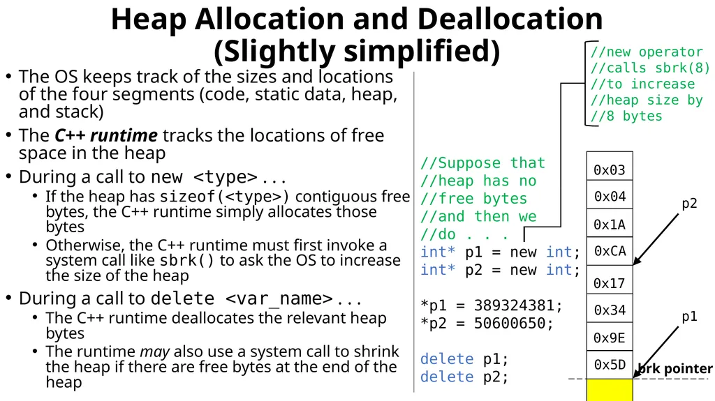 Types and Memory, Part II CS 61: Lecture 3 - slide 4 of 22