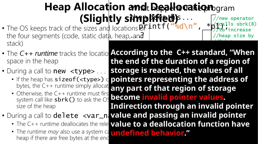 Types and Memory, Part II CS 61: Lecture 3 - slide 5 of 22
