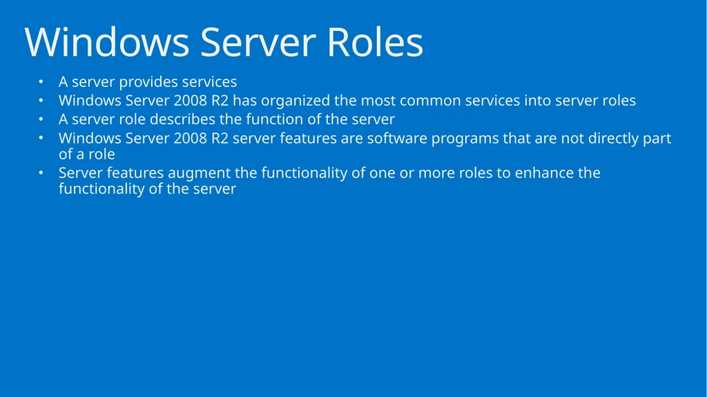 Exam Prep: Microsoft Technology Associate 98-366: - slide 26 of 43