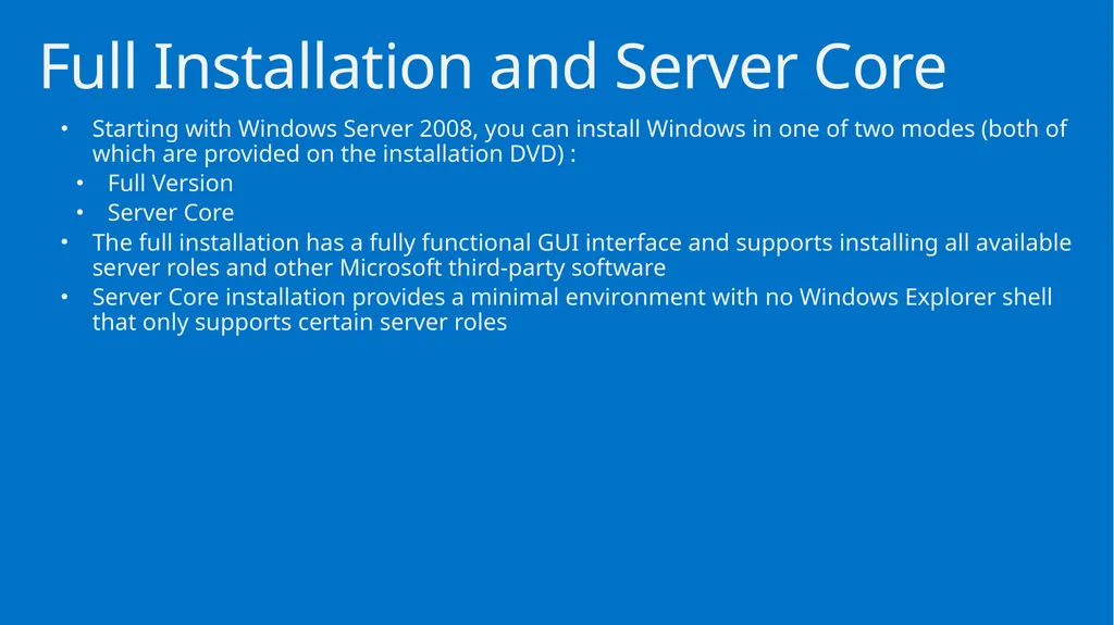 Exam Prep: Microsoft Technology Associate 98-366: - slide 27 of 43