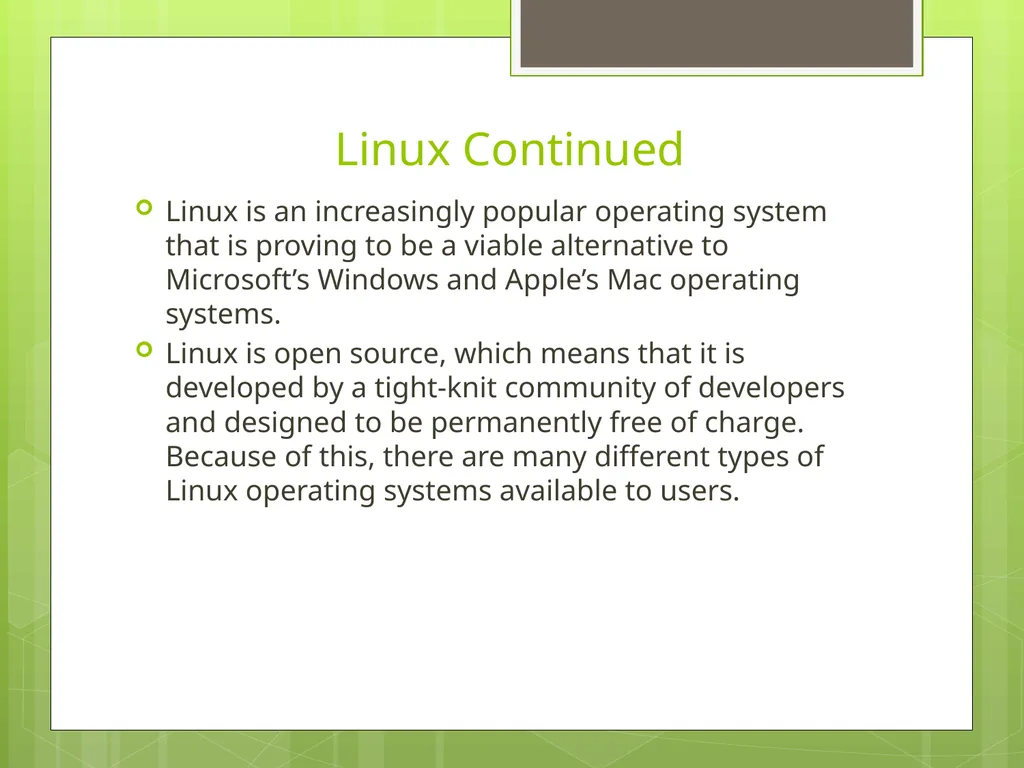Lab 2 – Operating Systems CSCI 6303 – Principles - slide 43 of 56