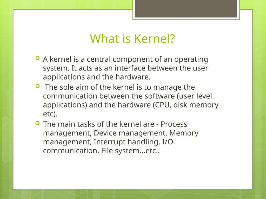 Lab 2 – Operating Systems CSCI 6303 – Principles - slide 47 of 56